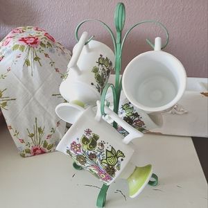 Vtg Mid-Century Mugs/Cups Set